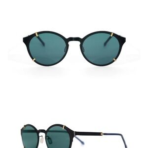 Olowaytu Black Round Sunglasses